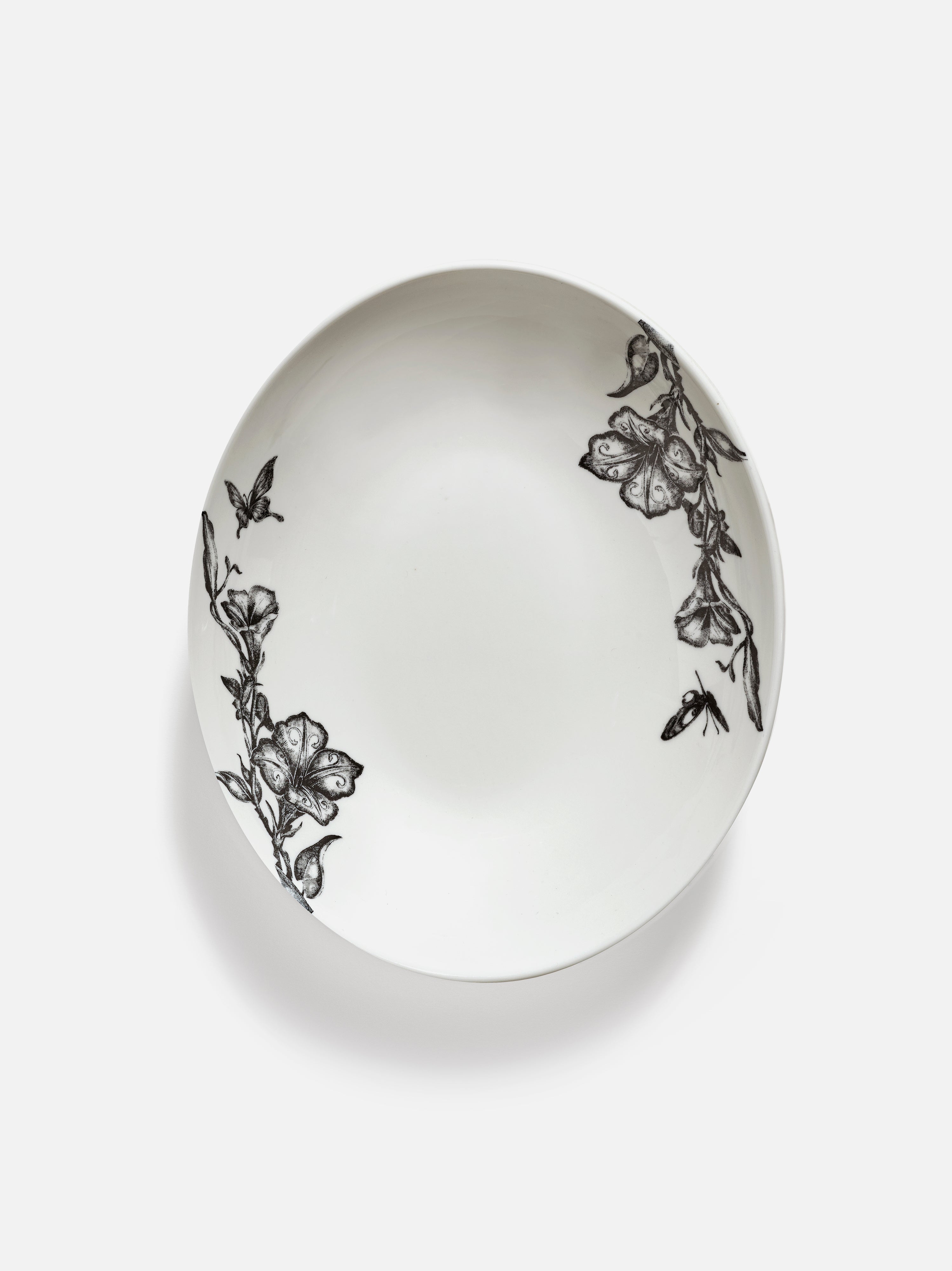 SERAX LARGE OVAL BOWL MAGICAL BLOSSOM - 1