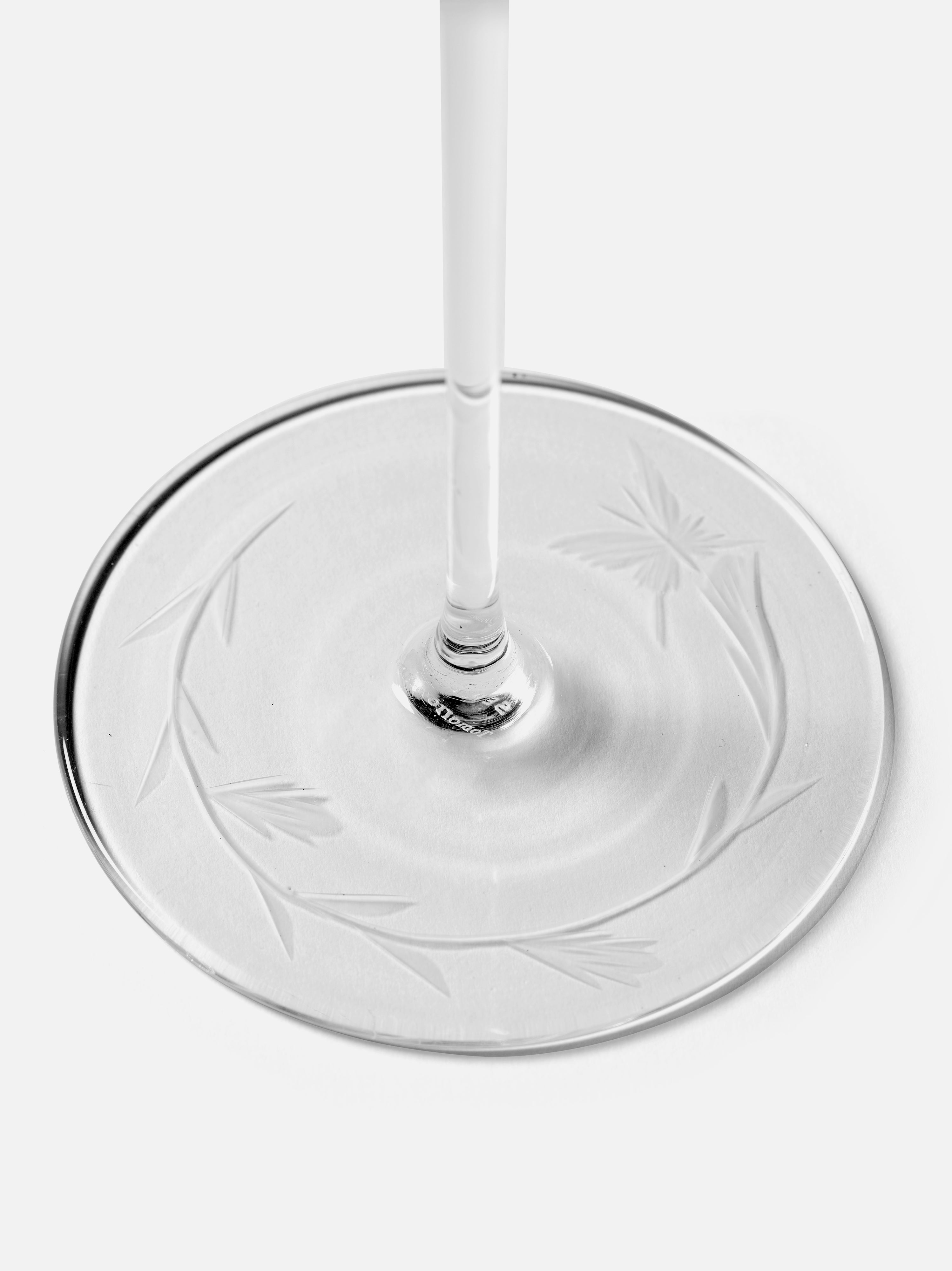 SERAX WHITE WINE GLASS BUTTERFLY - 3